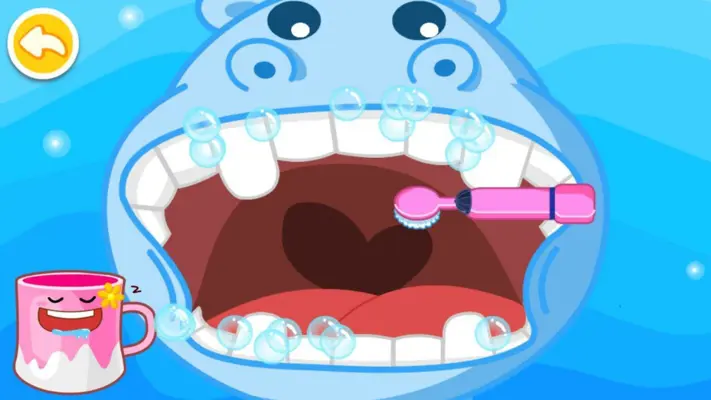 Baby Panda's Toothbrush android App screenshot 1